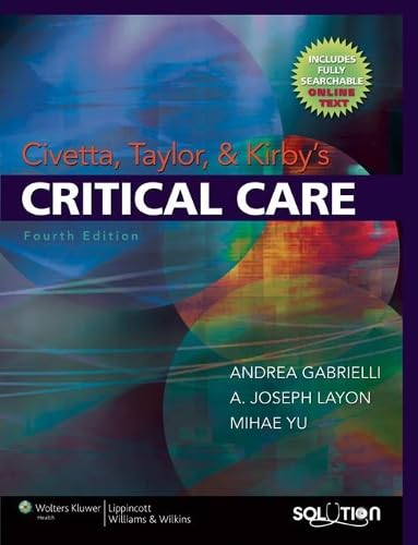 Civetta, Taylor & Kirby's Critical Care