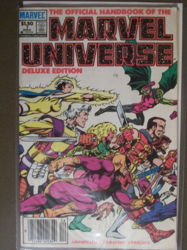 Essential Official Handbook of the Marvel Universe - Deluxe Edition, Vol. 1 (Marvel Essentials)