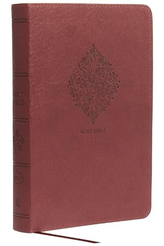 NKJV, Reference Bible, Personal Size Giant Print, Leathersoft, Burgundy, Red Letter, Comfort Print: Holy Bible, New King James Version