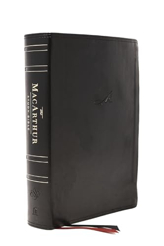 ESV, MacArthur Study Bible, 2nd Edition, Leathersoft, Black, Thumb Indexed: Unleashing God's Truth One Verse at a Time