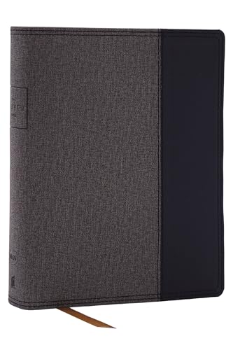 The Prayer Bible: Pray God’s Word Cover to Cover (NKJV, Black/Gray Leathersoft, Red Letter, Comfort Print)