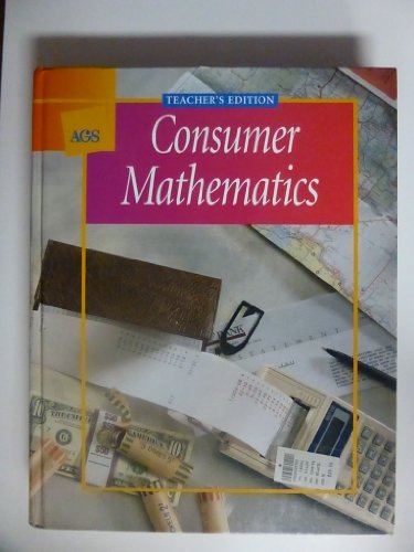 Consumer Mathematics, Teacher's Edition