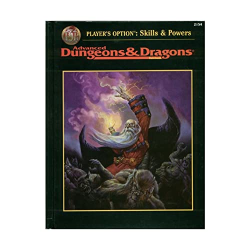 Player's Option: Skills & Powers (AD&D Fantasy Roleplaying Rulebook, 2154)