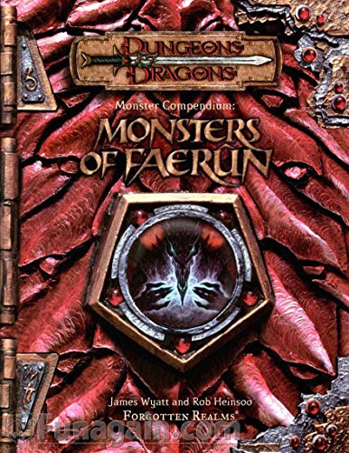 Monster Compendium: Monsters of Faerun (Dungeon & Dragons d20 3.5 Fantasy Roleplaying)