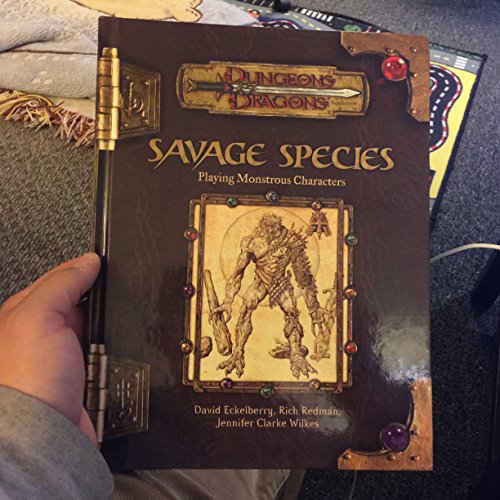 Savage Species: Playing Monstrous Characters (Dungeons & Dragons Supplement)