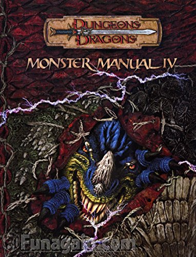 Monster Manual IV (Dungeons & Dragons d20 3.5 Fantasy Roleplaying)