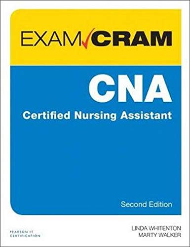 Cover of CNA Certified Nursing Assistant Exam Cram by Whitenton, Linda, paperback Book