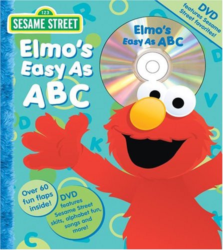 Sesame Street Elmo's Easy as ABC Book and DVD (Flap Book and DVD)