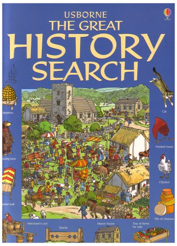 Usborne The Great History Search (Great Searches New Format)