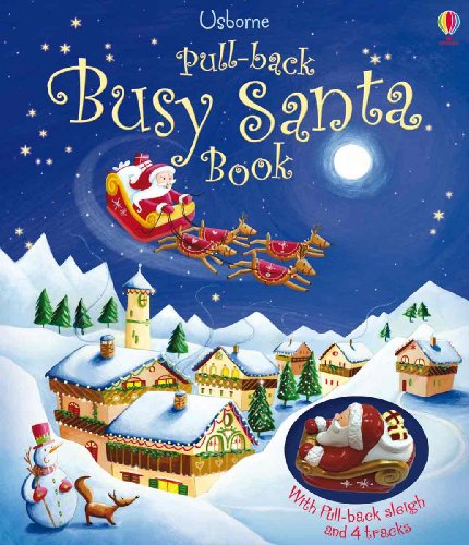 Pull-Back Busy Santa Book