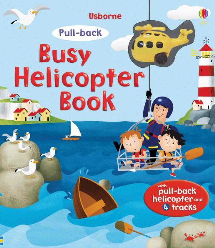 Busy Helicopter Book (Pull-back)