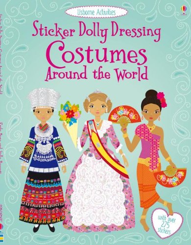 Sticker Dolly Costumes Around The World