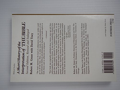 A Short History of the Interpretation of the Bible