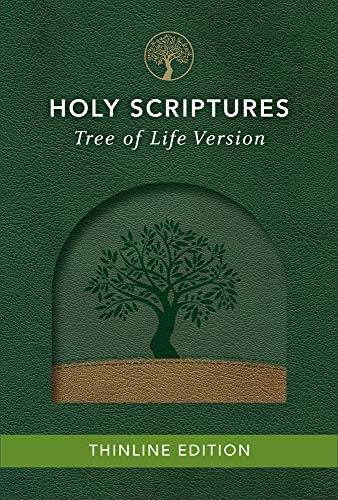 TLV Thinline Bible, Holy Scriptures, Grove/Sand, Tree Design Duravella