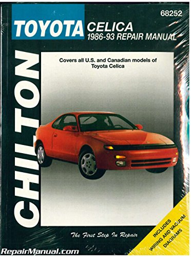 Toyota Celica, 1986-93 (Chilton Total Car Care Series Manuals)