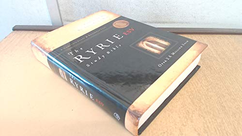 The Ryrie ESV Study Bible Hardcover Red Letter (Ryrie Study Bible ESV Version)
