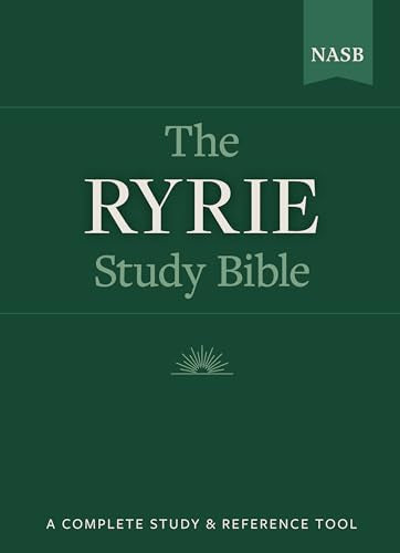 The Ryrie NAS Study Bible Hardcover Red Letter Indexed (New American Standard 1995 Edition)