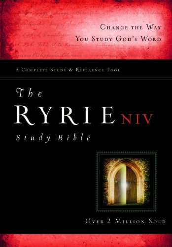The Ryrie NIV Study Bible Hardback Red Letter (Ryrie Study Bibles 2008)