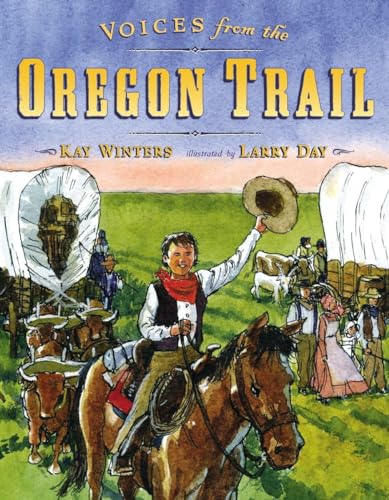 Cover of Voices from the Oregon Trail by Winters, Kay, hardcover Book