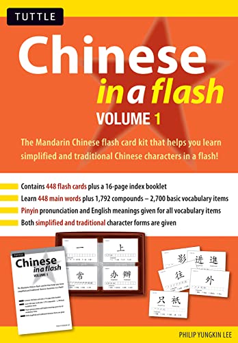 Chinese in a Flash, Vol. 1 (Tuttle Flash Cards)