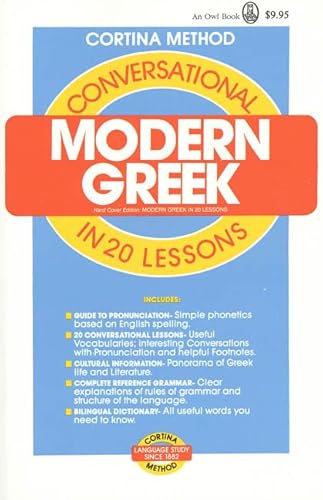 Conversational Modern Greek in 20 Lessons