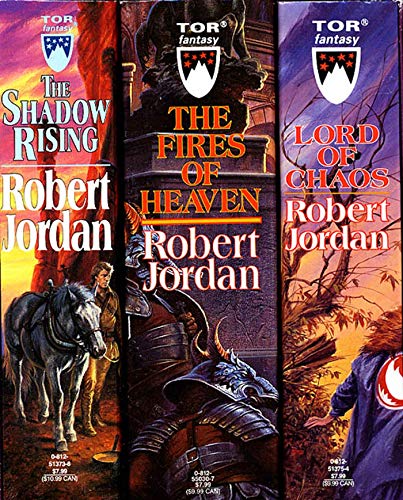 The Wheel of Time, Boxed Set II, Books 4-6: The Shadow Rising, The Fires of Heaven, Lord of Chaos