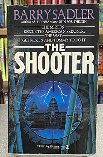 Cover of The Shooter by Sadler, Barry, paperback Book