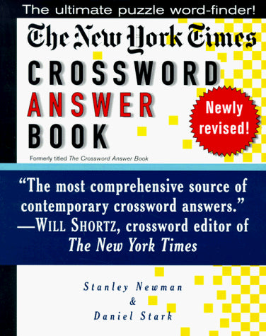 The New York Times Crossword Answer Book (NY Times)