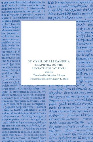 Glaphyra on the Pentateuch, Volume 1: Genesis (Fathers of the Church Patristic Series)