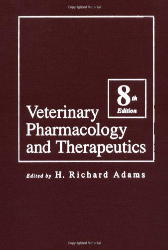 Veterinary Pharmacology and Therapeutics