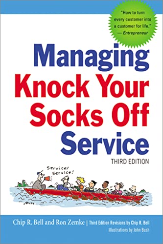 Cover of Managing Knock Your Socks Off Service by Bell, Chip, paperback Book