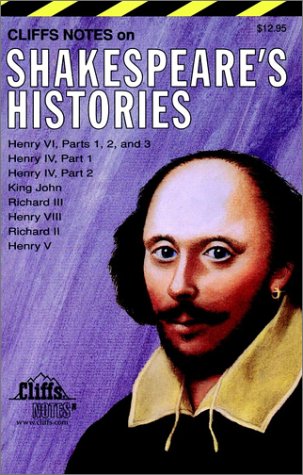 Cliffsnotes Shakespeare's Histories