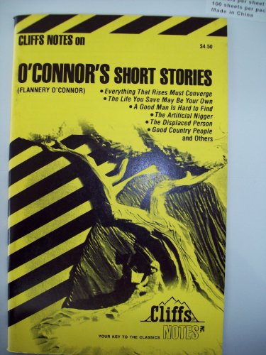 Cliffsnotes Flannery O'Connor's Short Stories