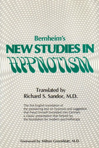 Bernheim's New Studies in Hypnotism