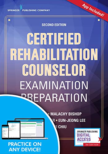 Certified Rehabilitation Counselor Examination Preparation (Book + Free App)