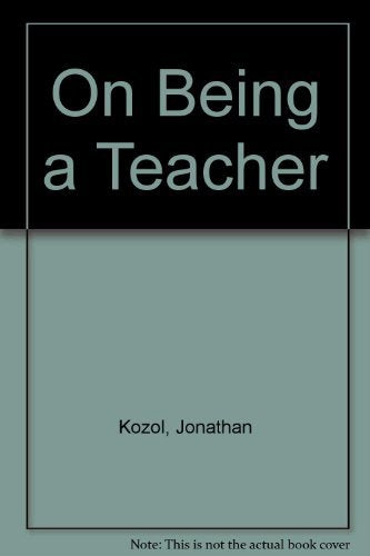 On Being a Teacher
