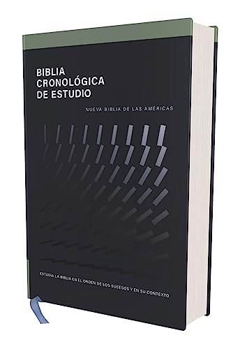 NBLA, Biblia Cronológica de Estudio, Tapa dura, Interior a cuatro colores, Comfort Print (Spanish Edition)