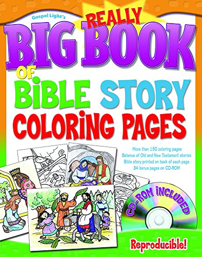 Really Big Book of Bible Story Coloring Pages