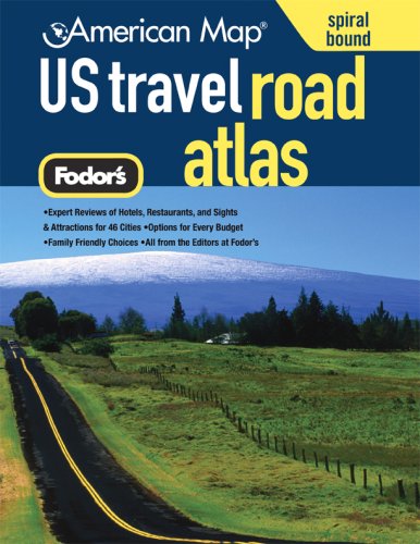American Map US Travel Road Atlas