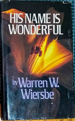 His name is Wonderful