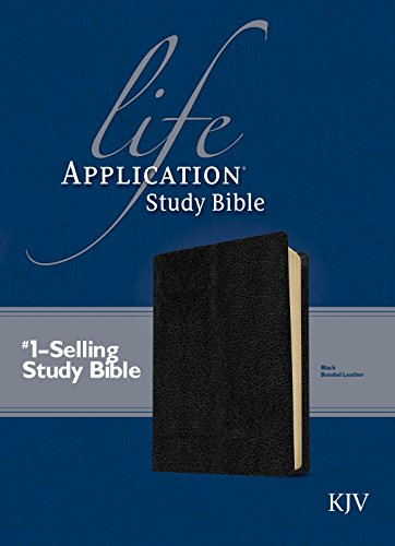 KJV Life Application Study Bible, Second Edition (Red Letter, Bonded Leather, Black)