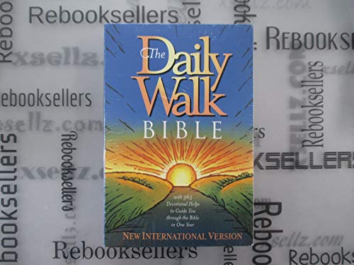 The Daily Walk Bible: NIV