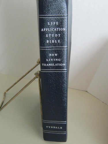 Life Application Study Bible, New Living Translation Black Bonded Leather