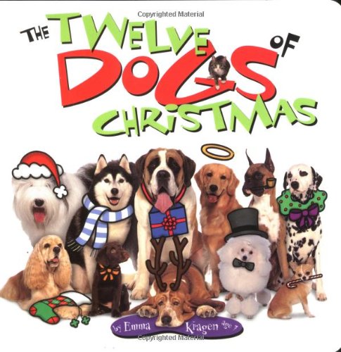 The 12 Dogs Of Christmas Board Book