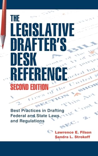 Legislative Drafter′s Desk Reference, 2nd ed.