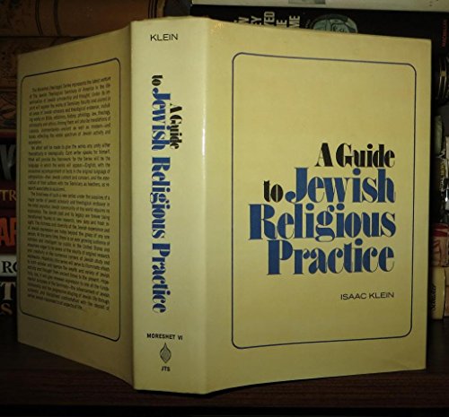 A Guide to Jewish Religious Practice