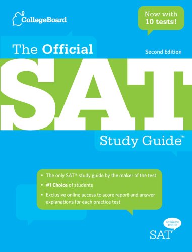 Cover of The Official SAT Study Guide by The College Board, Paperback Book