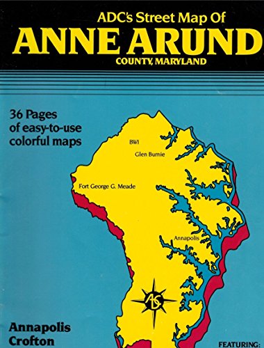 Adc's Atlas Street of Anne Arundel County Maryland