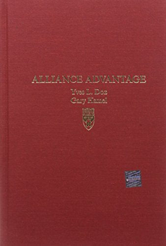 Cover of Alliance Advantage: The Art of Creating Value Through Partnering by Doz, Yves L., hardcover Book