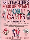 Esl Teacher's Book of Instant Word Games: For Grades 7-12